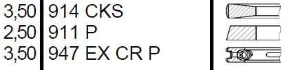 PERK. 3299/4399D 105,0 1 Cyl.